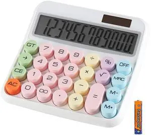 Large Computer Electronic Calculator Counter Solar & Battery Power 12 Digit Display Multi-Functional Big Button for Business Office School Calculating (HY-2278) Large Computer Electronic Calculator Counter Solar & Battery Power 12 Digit Display Multi-Functional Big Button for Business Office School Calculating (HY-2278)