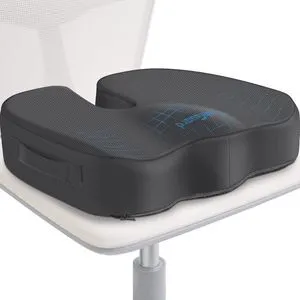 Seat Cushion for Office Chair, Car, Memory Foam, Grey X-Large For Back, Coccyx, Sciatica, Tailbone Pain, Ergonomic Design, Non-Slip, Desk Wheelchair Use, Supportive Butt Pillow, For Man Seat Cushion for Office Chair, Car, Memory Foam, Grey X-Large For Back, Coccyx, Sciatica, Tailbone Pain, Ergonomic Design, Non-Slip, Desk Wheelchair Use, Supportive Butt Pillow, For Man