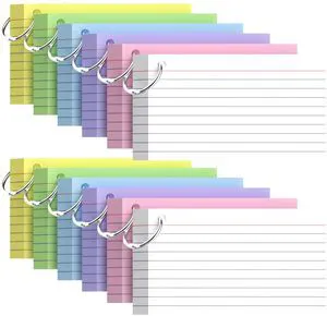 600 Pcs Index Cards 3x5, Colored Index Cards With Ring 6 Colors Flashcards Flash cards with Ring for Studying, Heavy Bright Note Cards 3 x 5, Colored Notecards 3x5 Lined for Office, Home, School 600 Pcs Index Cards 3x5, Colored Index Cards With Ring 6 Colors Flashcards Flash cards with Ring for Studying, Heavy Bright Note Cards 3 x 5, Colored Notecards 3x5 Lined for Office, Home, School