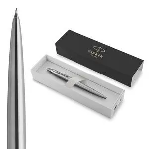Jotter Mechanical Pencil, Stainless Steel with Chrome Trim, 0.5mm, HB #2 - Smooth Writing, Signature Design, Stationary, Desk Essentials Jotter Mechanical Pencil, Stainless Steel with Chrome Trim, 0.5mm, HB #2 - Smooth Writing, Signature Design, Stationary, Desk Essentials