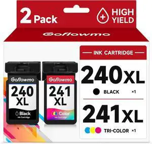 PG-240XL CL-241XL Ink Cartridge Compatible for Canon 240XL 241XL combo pack for Cannon MG3620 MG3600 TS5120 TS5100 MG3520 MG2120 MG2220 MG3220 MX472 Printer Ink Cartridge High Yield(1 Black 1 Color) PG-240XL CL-241XL Ink Cartridge Compatible for Canon 240XL 241XL combo pack for Cannon MG3620 MG3600 TS5120 TS5100 MG3520 MG2120 MG2220 MG3220 MX472 Printer Ink Cartridge High Yield(1 Black 1 Color)