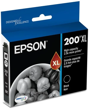 200 DURABrite Ultra Ink High Capacity Black Cartridge (T200XL120-S) Works with Workforce WF-2520, 2530, 2540, Expression XP-200, 300, 310, 400, 410 200 DURABrite Ultra Ink High Capacity Black Cartridge (T200XL120-S) Works with Workforce WF-2520, 2530, 2540, Expression XP-200, 300, 310, 400, 410
