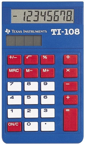 TI-108 Solar Powered Calculator TI-108 Solar Powered Calculator