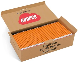 600 Count Sharpened #2 Pencils with Erasers, Pencils Bulk Pack Bulk Pencils for School Classroom Teacher Supplies, Graphite Pencils for Writing, Drawing and Sketching, Back to School 600 Count Sharpened #2 Pencils with Erasers, Pencils Bulk Pack Bulk Pencils for School Classroom Teacher Supplies, Graphite Pencils for Writing, Drawing and Sketching, Back to School