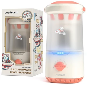 Electric Pencil Sharpener for Classroom, Auto in & Out, Pink Back to School Fully Automatic Pencil Sharpener Fits 6.9-11mm Colored/Jumbo Pencils, Cordless Rechargeable Sharpener for Home Electric Pencil Sharpener for Classroom, Auto in & Out, Pink Back to School Fully Automatic Pencil Sharpener Fits 6.9-11mm Colored/Jumbo Pencils, Cordless Rechargeable Sharpener for Home