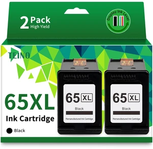Remanufactured 65XL 65 Black Ink Cartridge Replaced for HP Ink 65 2P High-Yield 65XL Black Ink Cartridge for HP Printers Envy 5055 5000 5052 DeskJet 3755 3700 3772 2655 3752 2600 2652 2622 3722 Remanufactured 65XL 65 Black Ink Cartridge Replaced for HP Ink 65 2P High-Yield 65XL Black Ink Cartridge for HP Printers Envy 5055 5000 5052 DeskJet 3755 3700 3772 2655 3752 2600 2652 2622 3722