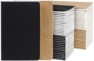 Mini Notepads Bulk 60 Pack Small Journal Pocket Notepad Kraft Brown&Black Notebooks for Kids 3.5 x 5.5 Inches, 30 Sheets/60 Pages Mini Notepads Bulk 60 Pack Small Journal Pocket Notepad Kraft Brown&Black Notebooks for Kids 3.5 x 5.5 Inches, 30 Sheets/60 Pages