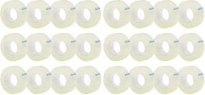 12 Rolls Transparent Tape Refills, Clear Tape, All-Purpose Transparent Glossy Tape for Office, Home, School (Pack of 2) 12 Rolls Transparent Tape Refills, Clear Tape, All-Purpose Transparent Glossy Tape for Office, Home, School (Pack of 2)