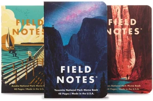 National Parks Series (Series A - Yosemite, Acadia, Zion) - Graph Paper Memo Book 3-Pack - 3.5 x 5.5 Inch National Parks Series (Series A - Yosemite, Acadia, Zion) - Graph Paper Memo Book 3-Pack - 3.5 x 5.5 Inch