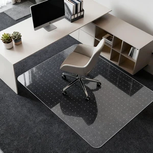Desk Chair Mat for Carpet, 30'' x 48'' Rectangle Transparent Mats for Chairs Good for Desks, Office and Home, Easy Glide, Protects Floors for Low and No Pile Carpeted Floors Desk Chair Mat for Carpet, 30'' x 48'' Rectangle Transparent Mats for Chairs Good for Desks, Office and Home, Easy Glide, Protects Floors for Low and No Pile Carpeted Floors