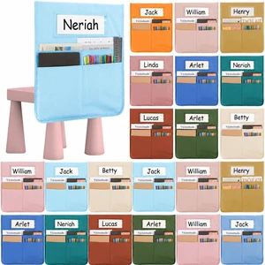 24 Pcs Chair Pockets for Classroom 16.7 x 19.3 Inch s with Name Tag Chairback 3 Pockets Chairs Seat Back Organizer for Elementary School Daycare Home Supply (Light Boho) 24 Pcs Chair Pockets for Classroom 16.7 x 19.3 Inch s with Name Tag Chairback 3 Pockets Chairs Seat Back Organizer for Elementary School Daycare Home Supply (Light Boho)