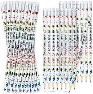 48 Pcs 1st Graders Pencils Bulk Motivational Pencil with Eraser Welcome to First Grade, Back to School Gifts for Students, Inspirational Pencil, for Student Teacher Classroom Reward 48 Pcs 1st Graders Pencils Bulk Motivational Pencil with Eraser Welcome to First Grade, Back to School Gifts for Students, Inspirational Pencil, for Student Teacher Classroom Reward