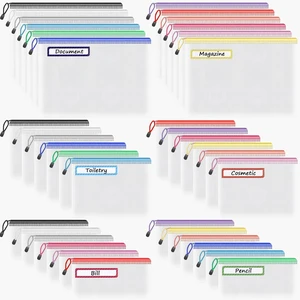 36 Pack Mesh Zipper Pouches, A4 A5 A6 Sizes 12 Colors with Labels A4 A5 A6 Sizes & 12 Colors Sort Crafts & Files; See-Through Design Keeps Contents Visible with Water-Resistant Protection 36 Pack Mesh Zipper Pouches, A4 A5 A6 Sizes 12 Colors with Labels A4 A5 A6 Sizes & 12 Colors Sort Crafts & Files; See-Through Design Keeps Contents Visible with Water-Resistant Protection