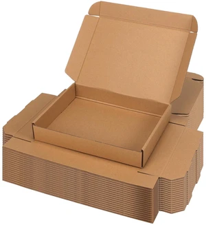 12x9x2 inch Cardboard Shipping Box, Set of 30 Mailing Box, Brown 30 Smiley Stickers, Single Corrugated, DIY Cardboard, Easy Fold, Shape Well, Self locking, Book, Shirt, Clothes, Gift Wrap 12x9x2 inch Cardboard Shipping Box, Set of 30 Mailing Box, Brown 30 Smiley Stickers, Single Corrugated, DIY Cardboard, Easy Fold, Shape Well, Self locking, Book, Shirt, Clothes, Gift Wrap
