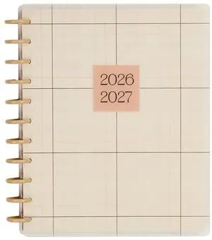 Happy Planner Disc-Bound Planner July 2026June 2027, Big Size Includes 3 extra months and 2 sticker sheets, 8.5" x 11", Teacher Layout, Soft + Modern theme Happy Planner Disc-Bound Planner July 2026June 2027, Big Size Includes 3 extra months and 2 sticker sheets, 8.5" x 11", Teacher Layout, Soft + Modern theme