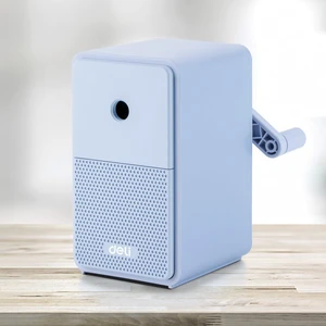 Manual Pencil Sharpener, Blue Auto-in Hand Crank Pencil Sharpener with Adjustable Point for Colored Pencils, Students, Kids, Classroom, Home, Office Manual Pencil Sharpener, Blue Auto-in Hand Crank Pencil Sharpener with Adjustable Point for Colored Pencils, Students, Kids, Classroom, Home, Office