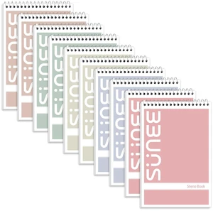 Steno Pads 6x9 10 Pack, Gregg Rule, 60 Sheets, White Paper, Take Notes with Top Spiral Notebook, for School, University, College, Work, Office, Classic Color Steno Pads 6x9 10 Pack, Gregg Rule, 60 Sheets, White Paper, Take Notes with Top Spiral Notebook, for School, University, College, Work, Office, Classic Color