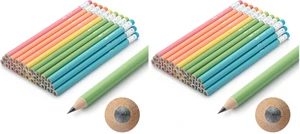 Jumbo Pencils, 60 Pack, Colorful Barrels Jumbo Pencils, 60 Pack, Colorful Barrels