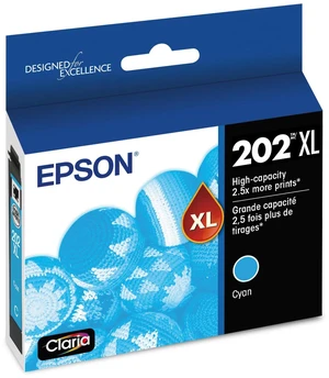 T202XL220 Claria High-capacity Ink Cartridge - Cyan Works With WorkForce WF-2860 and Expression XP-5100 Inkjet Printers T202XL220 Claria High-capacity Ink Cartridge - Cyan Works With WorkForce WF-2860 and Expression XP-5100 Inkjet Printers