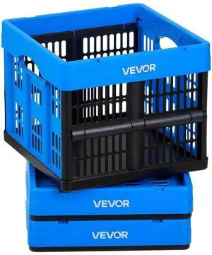 Plastic Collapsible Storage Bins, 25L 3 Packs, Stackable Folding Storage Crates with Handles, Holds 22 lbs Per Bin, Foldable Heavy Duty Containers, Space-Saving Baskets, for Home Organizing Plastic Collapsible Storage Bins, 25L 3 Packs, Stackable Folding Storage Crates with Handles, Holds 22 lbs Per Bin, Foldable Heavy Duty Containers, Space-Saving Baskets, for Home Organizing
