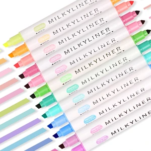 Aesthetic Highlighters Assorted Colors 12 Pack Dual Tip Highlighter Markers No Bleed Perfect for Bible and Bullet Journaling Aesthetic Highlighters Assorted Colors 12 Pack Dual Tip Highlighter Markers No Bleed Perfect for Bible and Bullet Journaling