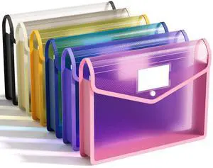 6 Pack Plastic File Folder, No Dividers, Assorted Colors fit Letter/A4 Size, Large Capacity with Snap Closure, Colorful File Folder Organizer for School, Office, Home, Hospital 6 Pack Plastic File Folder, No Dividers, Assorted Colors fit Letter/A4 Size, Large Capacity with Snap Closure, Colorful File Folder Organizer for School, Office, Home, Hospital