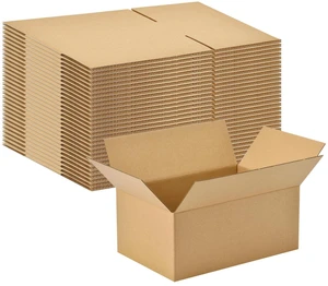 30 Pack 9x6x4 inches Small Shipping Boxes Brown Corrugated Cardboard Boxes for Packing, Mailing, Moving, Business 30 Pack 9x6x4 inches Small Shipping Boxes Brown Corrugated Cardboard Boxes for Packing, Mailing, Moving, Business