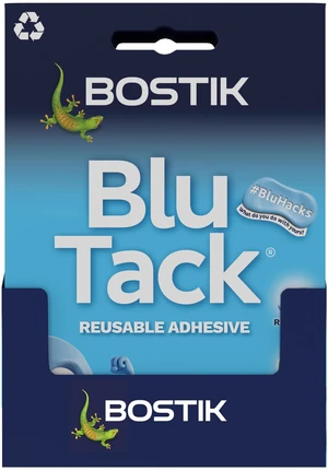 Blu Tack (12 Pack) 1.6oz Multipurpose Mounting Sticky Putty Non-Toxic Reusable Hanging Adhesive - Great for Home - School & Office - Blue: Amazon.com Blu Tack (12 Pack) 1.6oz Multipurpose Mounting Sticky Putty Non-Toxic Reusable Hanging Adhesive - Great for Home - School & Office - Blue: Amazon.com
