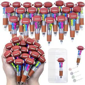 100 PCS Multicolor Pen Set 50 Cute Pens Bulk with 50 Pen Bags, Fun Pens for Party Favors, Christmas, Birthday, Kawaii Stationery for Student Prizes, Gifts Bulk for Friends (Soccer) 100 PCS Multicolor Pen Set 50 Cute Pens Bulk with 50 Pen Bags, Fun Pens for Party Favors, Christmas, Birthday, Kawaii Stationery for Student Prizes, Gifts Bulk for Friends (Soccer)