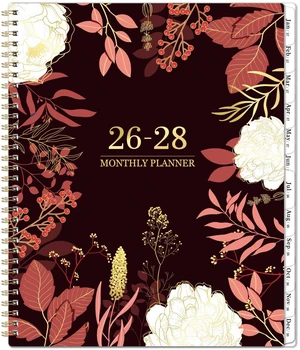 2026-2028 Monthly Planner - 2 Year Monthly Planner/Calendar 2026-2028, July 2026 - June 2028, 11" x 9", 24 Monthly Planner with Tabs, Back Pocket, Holidays, Twin-Wire Binding, Note Pages 2026-2028 Monthly Planner - 2 Year Monthly Planner/Calendar 2026-2028, July 2026 - June 2028, 11" x 9", 24 Monthly Planner with Tabs, Back Pocket, Holidays, Twin-Wire Binding, Note Pages