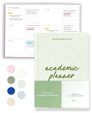 Academic Planner 2026-2027 Undated Weekly College Student Planner College Planner 2026-2027 and School Planner 2026-2027 for High School, College, Nursing Students & Homeschool Year Planner Academic Planner 2026-2027 Undated Weekly College Student Planner College Planner 2026-2027 and School Planner 2026-2027 for High School, College, Nursing Students & Homeschool Year Planner
