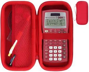 Case for Texas Instruments TI-30XIIS TI-30XS TI-30Xa Calculator Fits for TI-36X Pro Scientific Calculator, Hard Shell Shockproof, Mesh Bag Organizer, Lightweight Travel Case for Texas Instruments TI-30XIIS TI-30XS TI-30Xa Calculator Fits for TI-36X Pro Scientific Calculator, Hard Shell Shockproof, Mesh Bag Organizer, Lightweight Travel