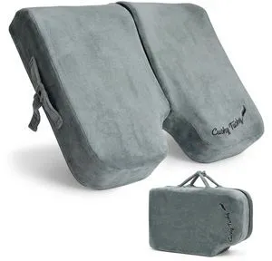 Premium Foldable Wheelchair Cushion - for Relief of Lower Back, Sciatic, Butt and Tailbone Pain - for Home & Office Use, Perfect for Travel or Driving - Gray Coccyx Seat Cushion Premium Foldable Wheelchair Cushion - for Relief of Lower Back, Sciatic, Butt and Tailbone Pain - for Home & Office Use, Perfect for Travel or Driving - Gray Coccyx Seat Cushion