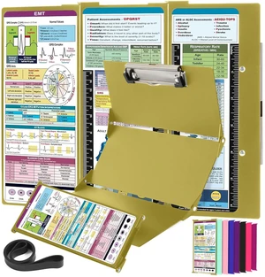 Nursing Clipboard EMT Edition 3 Layers Aluminum Foldable Nurse Clip Board Nursing Student Essentials Foldable Clipboard Nursing Trifold Nursing School Essentials Nursing Clipboard EMT Edition 3 Layers Aluminum Foldable Nurse Clip Board Nursing Student Essentials Foldable Clipboard Nursing Trifold Nursing School Essentials