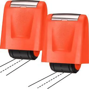 2 Pcs Roller Stamps Classroom,2.72 X 2.44 X 1.54 Inch,Orange Kindergarten Education Must Haves, Handwriting Practice Tool in Teacher Classroom, Back to School Gift Helping Kids Learning 2 Pcs Roller Stamps Classroom,2.72 X 2.44 X 1.54 Inch,Orange Kindergarten Education Must Haves, Handwriting Practice Tool in Teacher Classroom, Back to School Gift Helping Kids Learning