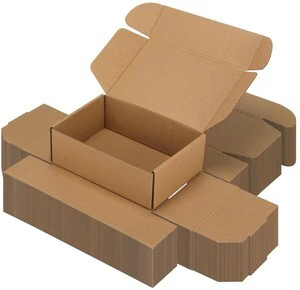 9x6x3 inch Small Shipping Boxes, Set of 30 Mailing Boxes, Brown 30 Smile Stickers, Single Corrugated, DIY Cardboard, Easy Fold, Shape Well, Self locking, Book Shipping, Business Packaging 9x6x3 inch Small Shipping Boxes, Set of 30 Mailing Boxes, Brown 30 Smile Stickers, Single Corrugated, DIY Cardboard, Easy Fold, Shape Well, Self locking, Book Shipping, Business Packaging