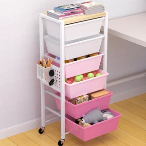 Rolling Cart with Drawers, Rolling Storage Cart with Large Plastic Drawers & Wooden Tabletop, Utility Cart with Pegboards & Basket, Storage Drawers Cart for Living Room, Classroom, Bedroom, Office Rolling Cart with Drawers, Rolling Storage Cart with Large Plastic Drawers & Wooden Tabletop, Utility Cart with Pegboards & Basket, Storage Drawers Cart for Living Room, Classroom, Bedroom, Office