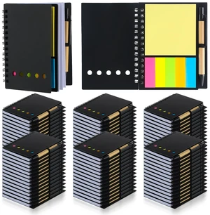 80 Pack Lined Spiral Notebook Bulk Small Notepad and Pen Set Steno Pads Lined Notepad Bulk, Black Pocket Notebook, For Business Office School Supplies 80 Pack Lined Spiral Notebook Bulk Small Notepad and Pen Set Steno Pads Lined Notepad Bulk, Black Pocket Notebook, For Business Office School Supplies