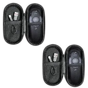 2 Unit Presentation Clickers, Wireless Presenter Remote with Case 2in1 USB/Type C Receiver, Rechargeable, Red Laser Pointer PowerPoint Clickers for Mac/Windows/Linux, Google Slide/Keynote 2 Unit Presentation Clickers, Wireless Presenter Remote with Case 2in1 USB/Type C Receiver, Rechargeable, Red Laser Pointer PowerPoint Clickers for Mac/Windows/Linux, Google Slide/Keynote