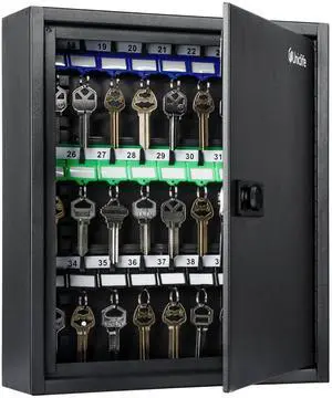 40 Position Key Cabinet with Combination Lock Resettable Black Digital Security Storage Box Steel Key Organizer with Adjustable Racks Colorful Key Tag Labels and Hooks 40 Position Key Cabinet with Combination Lock Resettable Black Digital Security Storage Box Steel Key Organizer with Adjustable Racks Colorful Key Tag Labels and Hooks