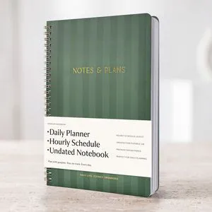 Beautiful Daily Planner And Notebook With Hourly Schedule - Spiral Notepad Aesthetic Spiral to Do List Notepad to Easily Organize Your Tasks and Appointments - School or Office Supplies for Women Beautiful Daily Planner And Notebook With Hourly Schedule - Spiral Notepad Aesthetic Spiral to Do List Notepad to Easily Organize Your Tasks and Appointments - School or Office Supplies for Women