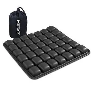 Travel Cushion for Airplane,Portable&Adjustable Air Seat Cushion,Inflatable Cushion for Travel,Coccyx Tailbone Pain Relief Chair Pad Travel Cushion for Airplane,Portable&Adjustable Air Seat Cushion,Inflatable Cushion for Travel,Coccyx Tailbone Pain Relief Chair Pad