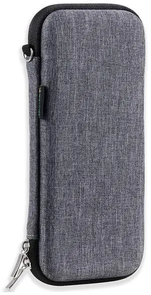 Upgraded Hard Pencil Case Box for Adults,Durable Pen Carrying Case with Zipper-Gray Upgraded Hard Pencil Case Box for Adults,Durable Pen Carrying Case with Zipper-Gray