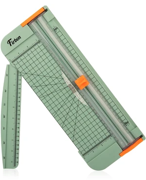 A4 Paper Cutter, 12 Inch Paper Trimmer with Extened Ruler, Morandi 12 Sheet Capacity | CM & Inch Scale | Spring-Loaded Safe Blade | Cuts Cardstock, Vinyl, Coupons, Labels & Scrapbooking Crafts A4 Paper Cutter, 12 Inch Paper Trimmer with Extened Ruler, Morandi 12 Sheet Capacity | CM & Inch Scale | Spring-Loaded Safe Blade | Cuts Cardstock, Vinyl, Coupons, Labels & Scrapbooking Crafts