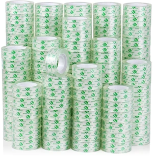 144Rolls Crystal Clear Tape Refills for Dispenser, Bulk Transparent Tape Clear for Home, School and Office, 3/4Inch x 1000 inch 144Rolls Crystal Clear Tape Refills for Dispenser, Bulk Transparent Tape Clear for Home, School and Office, 3/4Inch x 1000 inch