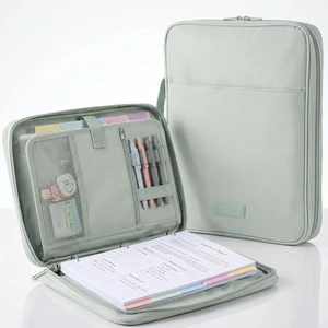 Sturdy 3 Ring Zipper Binder with Strap for School - 1 Inch, 5-Tab Dividers Beautiful Zip Up Binder Holds 420 Sheets, Books and Laptop - Easy to Carry Trapper Keeper in Quality Fabrics Sturdy 3 Ring Zipper Binder with Strap for School - 1 Inch, 5-Tab Dividers Beautiful Zip Up Binder Holds 420 Sheets, Books and Laptop - Easy to Carry Trapper Keeper in Quality Fabrics
