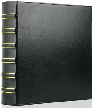 Vintage Hardback 3 Ring Binder 2 Inch, Professional Leather Binder 3 Ring, Three Ring Binders Fits 8.5" x 11", D Ring Binders for Photo Album, Home, School and Office Supplies- Dark Green Vintage Hardback 3 Ring Binder 2 Inch, Professional Leather Binder 3 Ring, Three Ring Binders Fits 8.5" x 11", D Ring Binders for Photo Album, Home, School and Office Supplies- Dark Green
