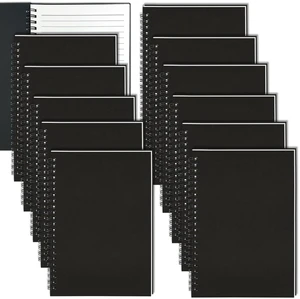 12Pack Spiral Notebook, 5.7x8.3 Small Notebooks for Work 120Page Note Pads Multipack Blank Kraft A5 College Ruled Notebook Journal Spiral Bound for Writing Lined Notepad for Office School Journaling 12Pack Spiral Notebook, 5.7x8.3 Small Notebooks for Work 120Page Note Pads Multipack Blank Kraft A5 College Ruled Notebook Journal Spiral Bound for Writing Lined Notepad for Office School Journaling