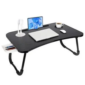 Laptop Bed Desk, Lap Desk, Laptop Table with USB Charge Port, Desktop Card, Cup Holder, Foldable Bed Tray Table for Couch Sofa Chair Floor Eating Working Laptop Bed Desk, Lap Desk, Laptop Table with USB Charge Port, Desktop Card, Cup Holder, Foldable Bed Tray Table for Couch Sofa Chair Floor Eating Working