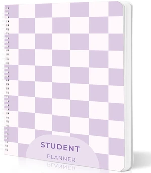Large Academic Planner 2026-2027, Purple Plaid Student Plan Book, Jul. 2026 - Jun. 2027, 8.5" x 11", Weekly Monthly Calendar for Classes, Goals & Homework Large Academic Planner 2026-2027, Purple Plaid Student Plan Book, Jul. 2026 - Jun. 2027, 8.5" x 11", Weekly Monthly Calendar for Classes, Goals & Homework
